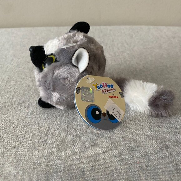 NWT Aurora YooHoo & Friends Lemmee Lemur Mini Round Ball 3" 2017 - Picture 4 of 12